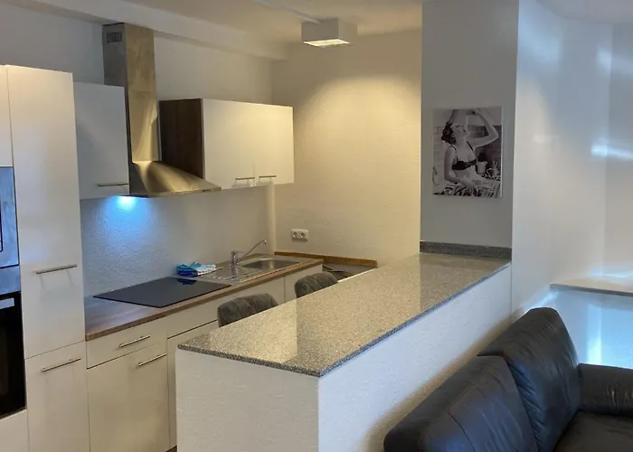 Neu Renovierte Whg Naehe Wasserbahnhof Und Krankenhaus Mit Aufzug Grosse Kueche